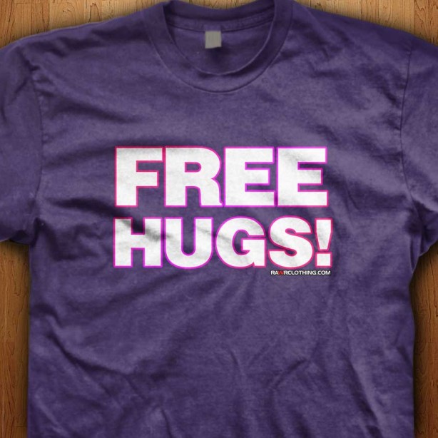 Free-Hugs-Purple-Shirt